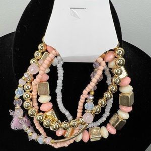 Brand New-Beaded Set of 4 Bracelet Set